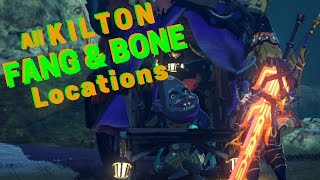 All 7 Kilton Fang and Bone Shop Locations Zelda BOTW [upl. by Fiden150]