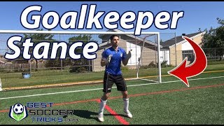 Proper Goalkeeper Stance  Soccer Tips [upl. by Selec]