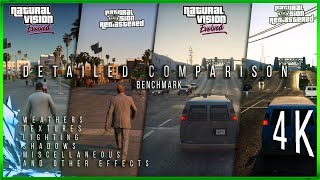 4K NVE vs NVR GTA 5 Detailed Comparison amp Ray Tracing Benchmark NaturalVision Evolved Remastered [upl. by Otilopih]