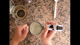 How To Latte Art With Instant Coffee [upl. by Tterej]