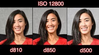 D850 vs D810 vs D500  High ISO test [upl. by Meid125]