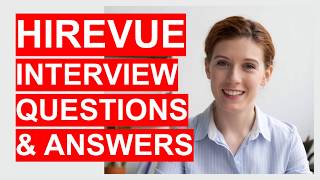 HIREVUE Interview Questions Tips and Answers How to PASS a HireVue Interview [upl. by Vincenta847]