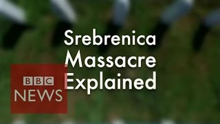 Srebrenica massacre  Explained in under 2 min  BBC News [upl. by Llenrad]