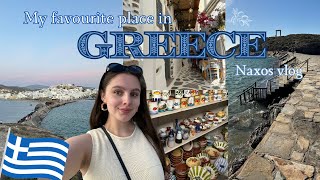 My favourite place in Greece 🇬🇷 Naxos vlog [upl. by Inattyrb]